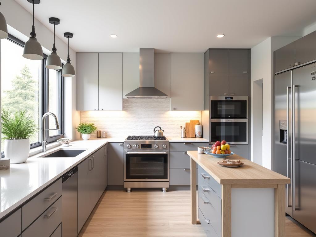 Modern kitchen renovation